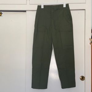Trousers, utility durable press